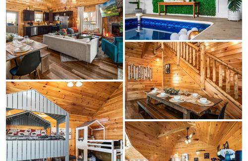 Indoor Pvt Pool, Pkyway, 44, HotTub, BBQ, King - Photo 1