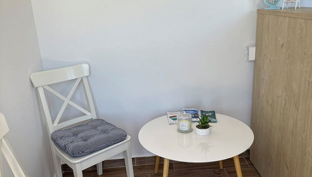 Mostrador de check-in y check-out