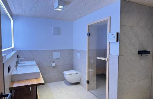 DAS BISCHOF - 5 exklusive Ferienwohnungen und 1 Doppelzimmer - 4x mit privater Zirben Sauna - Semmelservice & Hindelang PLUS - Foto 34