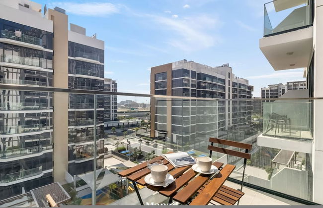 Elegant Studio w Balcony View Near Downtown Dubai - Foto 21