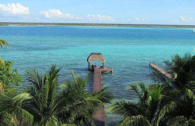 TOUR BACALAR mágico com passeio de Barco Pontão. (Transporte + Café da Manhã + Alimentação) - Foto 5