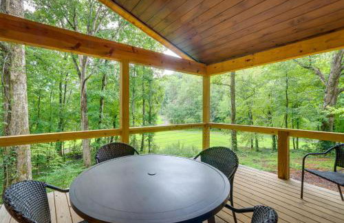 Blue Ridge Mountainside Cottage with Fire Pit! - Foto 16