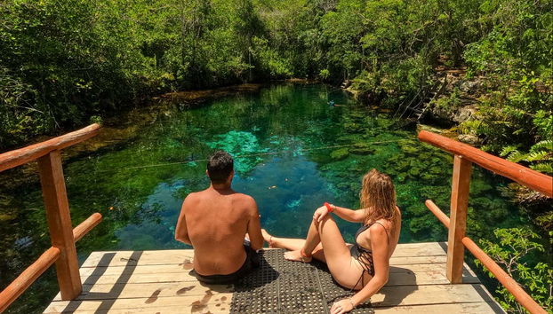 Las vistas en los cenotes son increíbles