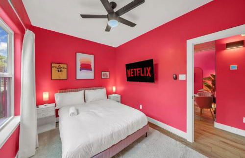 Viral Pink Home Houston B Hot Tub NRG Med Ctr - Foto 13