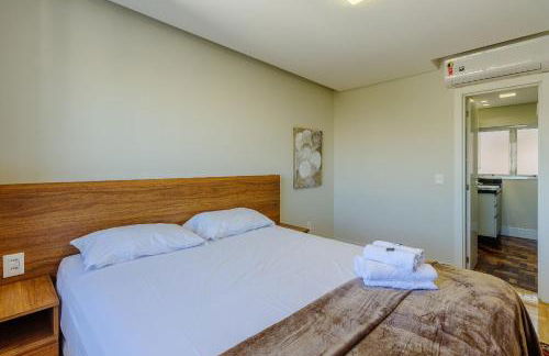 Apto 1 dorm., amplo e todo equipado, perto do Parcão - Foto 14