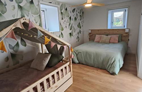 Gîte de rural de 15 personnes, bain nordique, rivière et nature - Foto 9