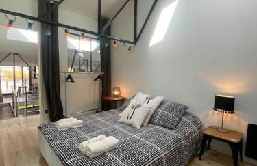 Rare ! LOFT Atypique Centre-Ville Parking Jardin - Foto 43