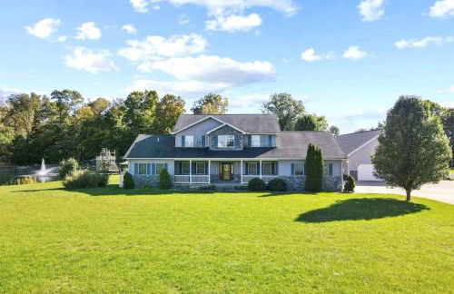 Family Home on 9 Acres! Climbing Wall and Gym - Foto 41