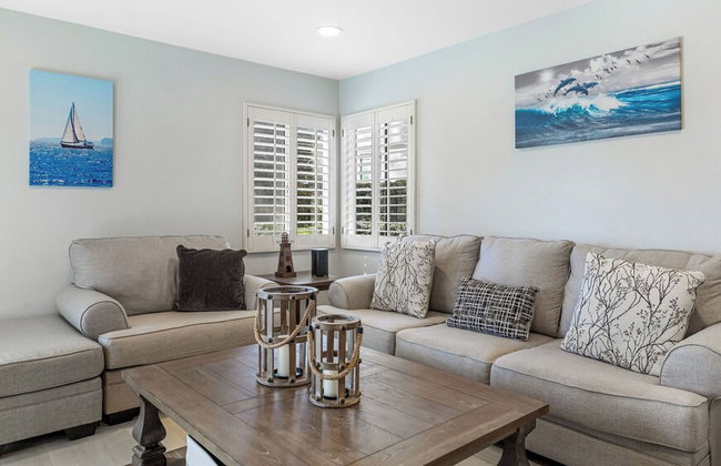 Walk to Beach Pool, Hot Tub, Private Patio, Parking Seabreeze Retreat - Foto 121