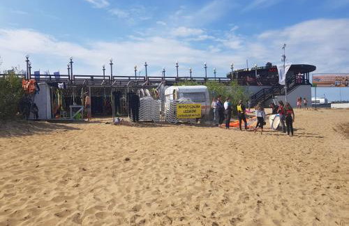 Apartament "Złoty relaks" tuż przy plaży z balkonem z widokiem na Hel i hamakami - Photo 52