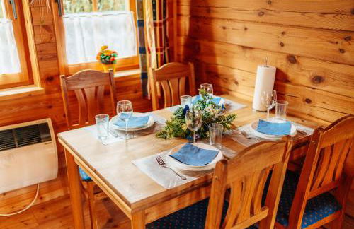 Der Fuchsbau - 3 separate Blockhäuser - ruhige Lage - 50m bis zum Wald - eingezäunter Garten - Foto 74