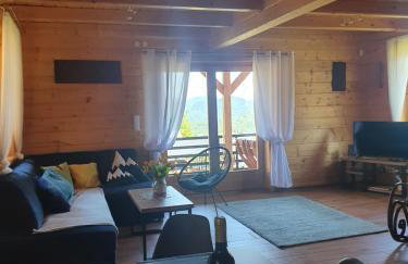 Borowikowe Zacisze drewniane domy z kominkami - Foto 7