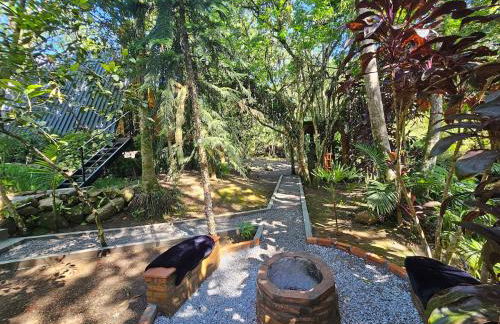 Um chalé e um riacho no meio da natureza - Foto 38