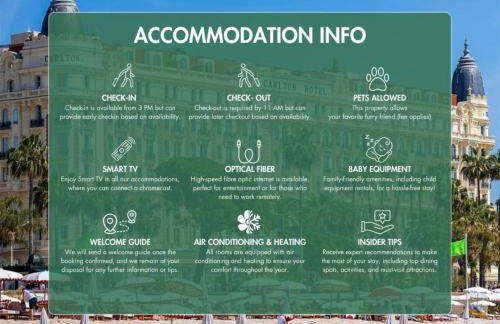 Luxueux 3 pièces de 80m2 -2 chambres, 2 salles de bain- A 1mn de la Croisette et des plages - Photo 26