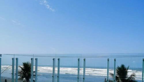 Apartamento, ampla sacada com vista para o mar! - Foto 4