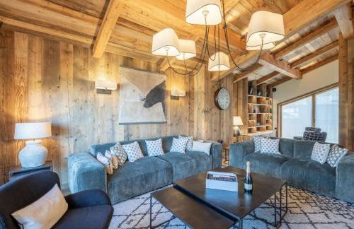 Chalet familial avec piscine et animaux admis proche pistes - FR-1-568-37 - Foto 1