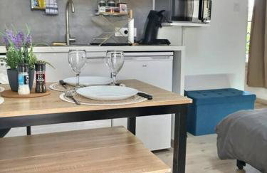 Bleu Lavande 1 - Appartement cosy ambiance village - Foto 15