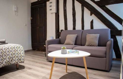 Studio Charmant Confortable TV Centre Ville Louviers - Foto 13