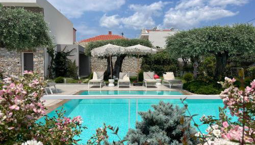 Thassos OLIVIA RESORT - Foto 1, Garden, sunbed, Garden view