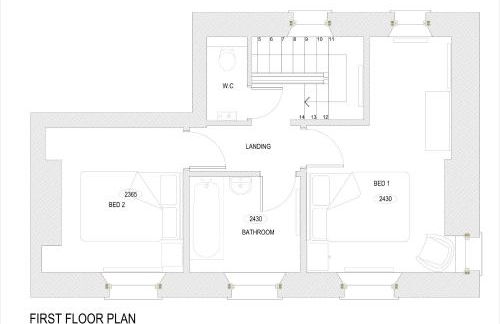 2 bed period cottage sleeps 4 in central Crickhowell - Photo 16