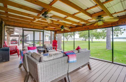 Lakefront Graford Home with Fire Pit and Private Dock! - Foto 32