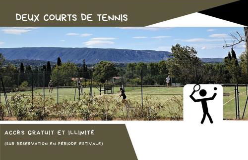 Côté Golf, bel appartement RDC avec terrasses dans Golf, piscine, tennis, à 5mn de l'Isle sur la Sorgue - Foto 22