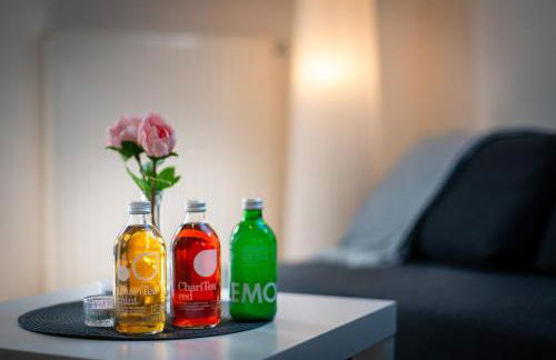 MOLA Apartments-Charmante Ferienwohnung im Herdecke Zentrum für 3 Personen-große Dachterrasse-Grill-Gratis Parken-WLAN - Foto 5