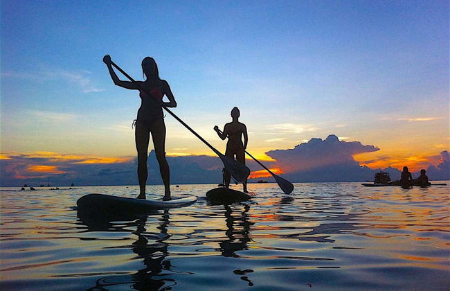 Paddle surf al atardecer - Foto 5