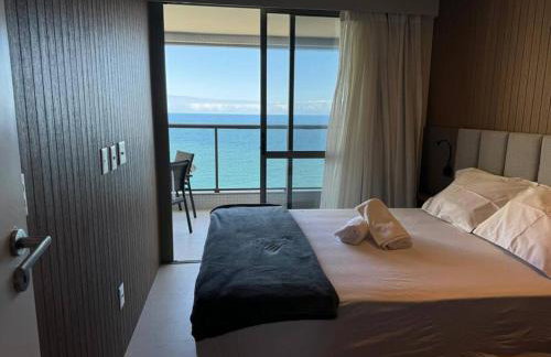 Apartamento alto padrão Salvador BC1309 Pé na Areia Vista Mar Barra Ondina - Foto 30
