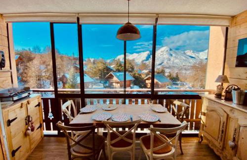 La joue du loup, aux pieds des pistes et vue sur montagnes - Photo 4