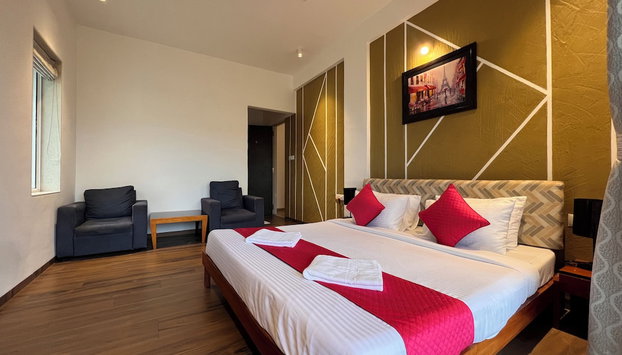 Touchwood 4 BHK With Pvt Pool By Stellar Stays - Photo 3, Room