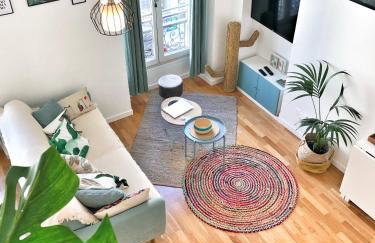 Homelivia, Appart FRIDA, mezzanine, déco raffinée et balcon - Foto 1