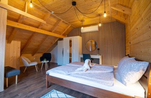 Wooden Villa Old Oak Plitvice Lakes - Foto 55