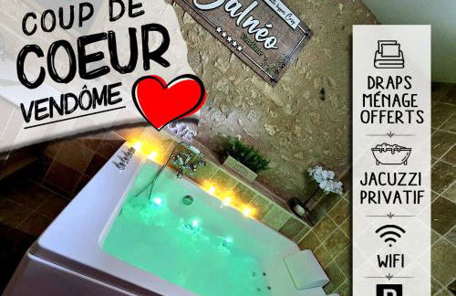 Loft Suite de luxe - Jacuzzi - SPA - Balnéo Vendôme - Foto 21