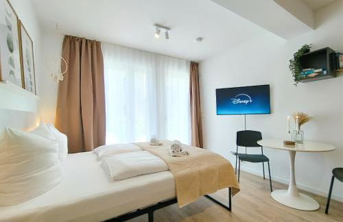 UniverCity Apartment für bis zu 4, Terrasse, Grill - Foto 6