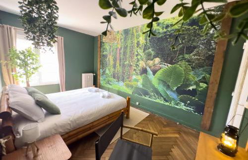 Jungle Urbain- Sauna - Ciné - Hamac - Hyper centre - Foto 29