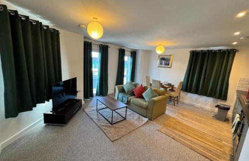 5 Town centre, entire flat, free parking king bed - Foto 19