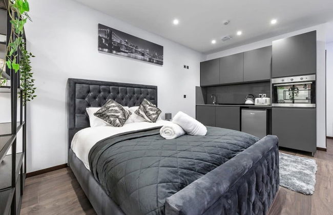 Huge Cosy Studio Family Sleeps 4 North West London - Foto 13