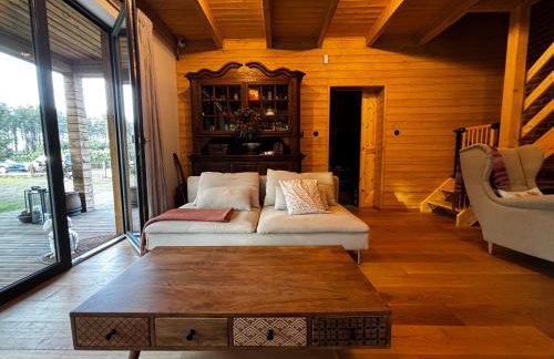 Bór i Woda - klimatyczny, drewniany dom w sercu jezior i lasów - Foto 36