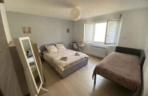 TOUL Appartement Entier avec PARKING Privé au Calme Cosy à Étage avec Balcon - Foto 5