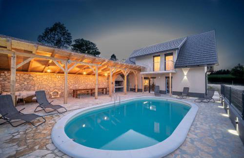 Villa Nesa - beautiful guest house at continental Croatia with Outdoor swimming pool, Sauna and 3 Bedrooms - Foto 62