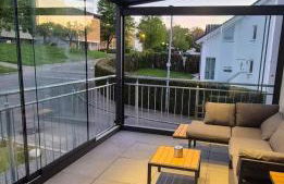 Doppel-Zweibettzimmer mit Küche und großem Wintergarten - Foto 13