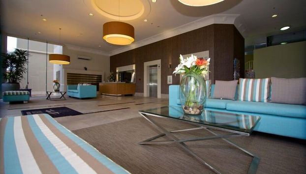 Zona de estar del vestíbulo