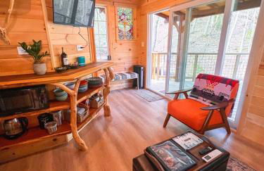 Magical Treehouse Romantic Hot Tub and Sauna - Foto 11