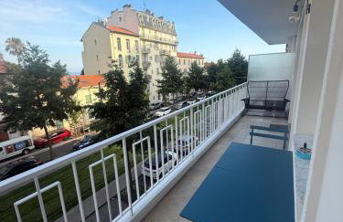 Appartement moderne 3 pièces climatisé avec balcon, plage à 2 min - Photo 11