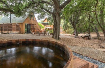 Cozy Romantic Yurt Rental in Woodlands near California Beach Town of Cayucos - Foto 54