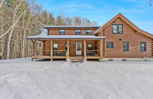 Log Cabin Fireplace Upper Valley - Wooded Chalet - Foto 1