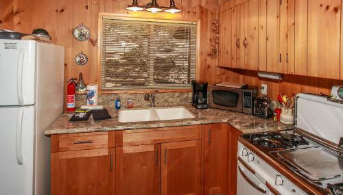 Owl Cabin - Sierra style cabin located on a quiet road in Fawnskin and backs up to National Forest! - Foto 5, stove, pet friendly, toaster, minibar