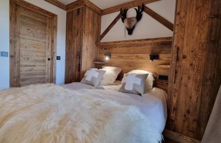 Arcs 1950 Appartement Luxe type chalet 5 à 7 personnes Vue imprenable sur le Montblanc skis aux pieds - Photo 24