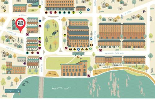 Cute Apartment in the Heart of Winooski - Foto 21